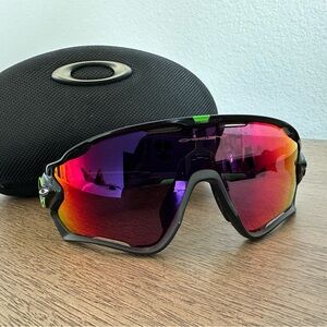 Oakley Jawbreaker Cvndsh Sports Sunglasses with Multicolor Lenses